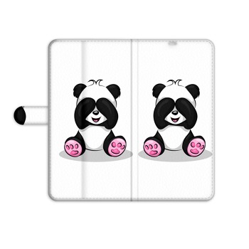 Flipové pouzdro pro Samsung Galaxy A7 (2018) - Hravá panda