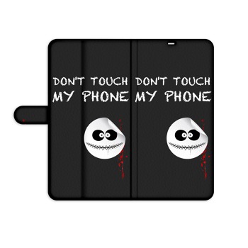 Knížkový obal pro mobil Samsung Galaxy J7 (2016) - Don’t touch my phone!