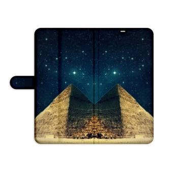 Knížkové pouzdro pro mobil Huawei P20 lite - Pyramida
