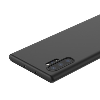 Černý silikonový kryt pro Samsung Galaxy Note 10+