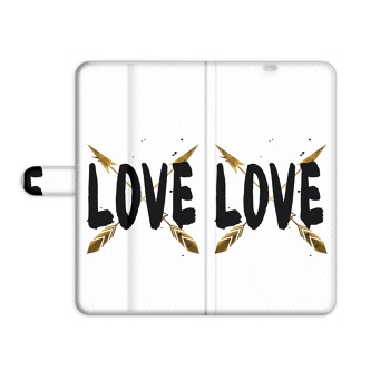 Knížkový obal na mobil Honor 10 Lite - Láska s šípy