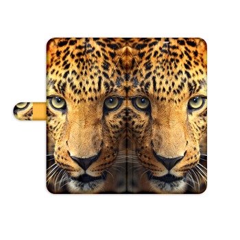 Knížkový obal na mobil Honor 8A - Gepard