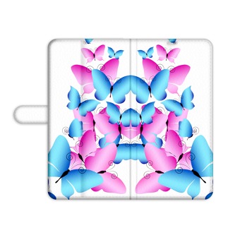Knížkový obal na mobil iPhone 12 - Motýlí hejno