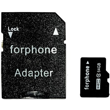 Pamětová karta Micro SD s adaptérem - 64GB