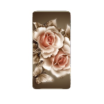 Silikonový obal pro Nokia 3 - Zlaté růže