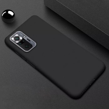 Černý silikonový kryt pro Xiaomi Redmi Note 10 (5G)