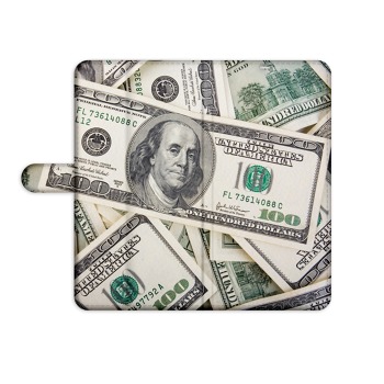 Flipové pouzdro pro mobil OnePlus 6 - Peníze
