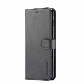 Luxusní flipové pouzdro pro Samsung Galaxy J4 Plus (2018) - Černé