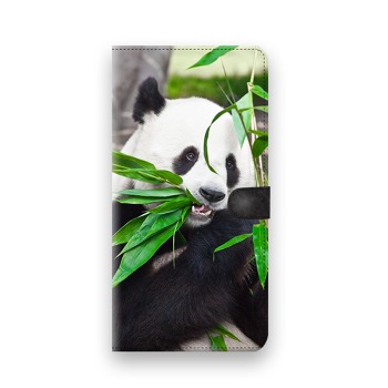 Knížkové pouzdro pro mobil Huawei Y6 II Compact - Svačící panda
