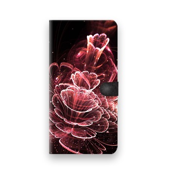 Pouzdro pro mobil Huawei Y6 II Compact - Červený květ