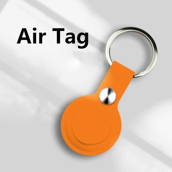 Silikonový obal pro AirTag - Oranžový