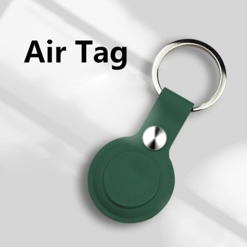 Silikonový obal pro AirTag - Tmavě zelený
