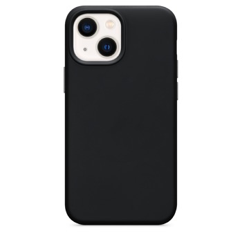 Černý silikonový kryt pro iPhone 13 mini