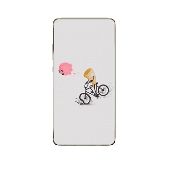 Ochranný obal pro mobil telefon - Zmrzlina na kole