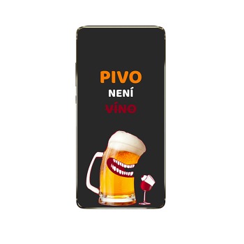 Kryt na mobil telefon - Pivo není víno