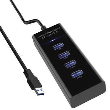 Vysokorychlostní USB 3.0 (HUB) stanice - USB 4x, 30cm